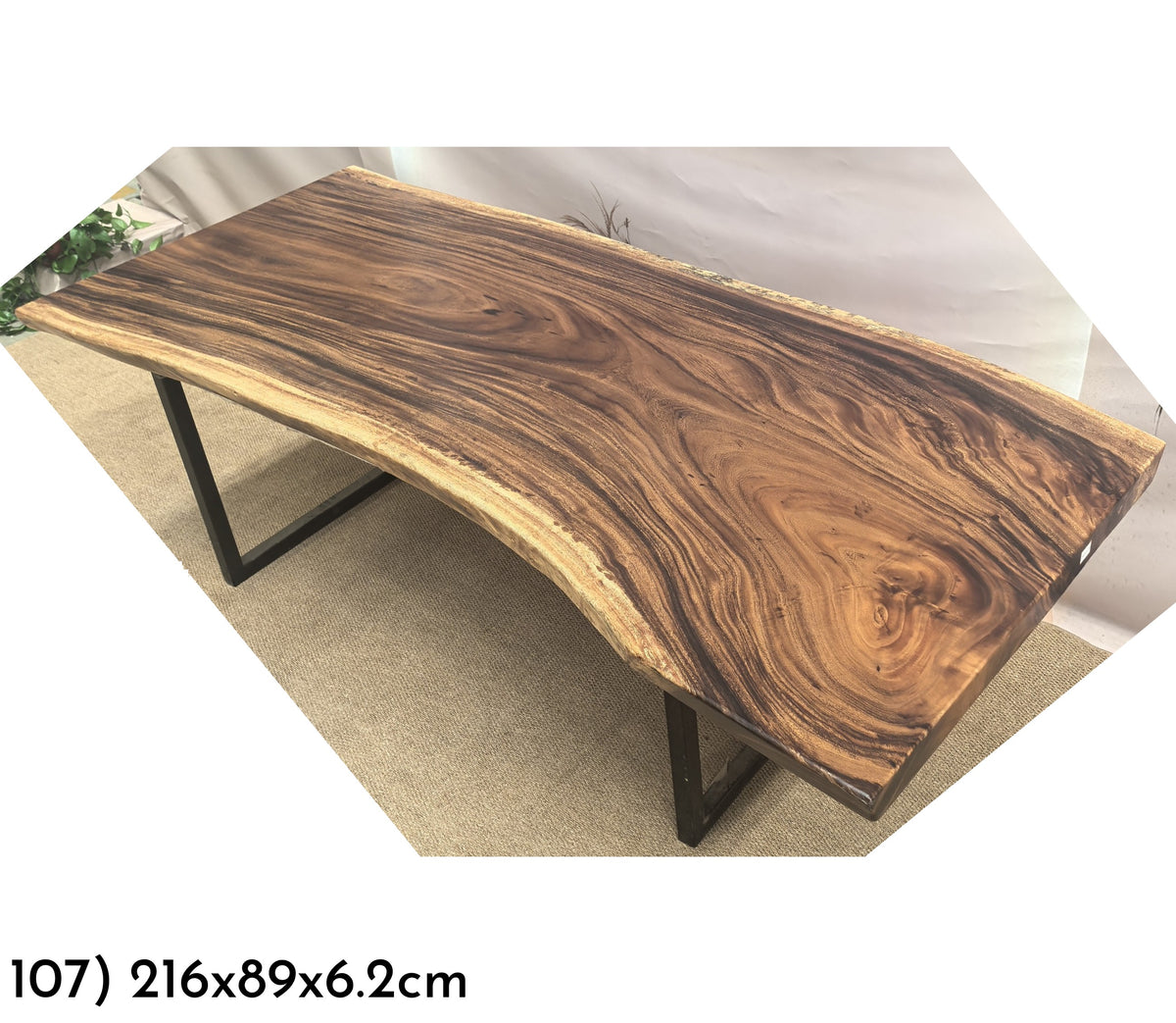 Table number 107 (216x89cm)