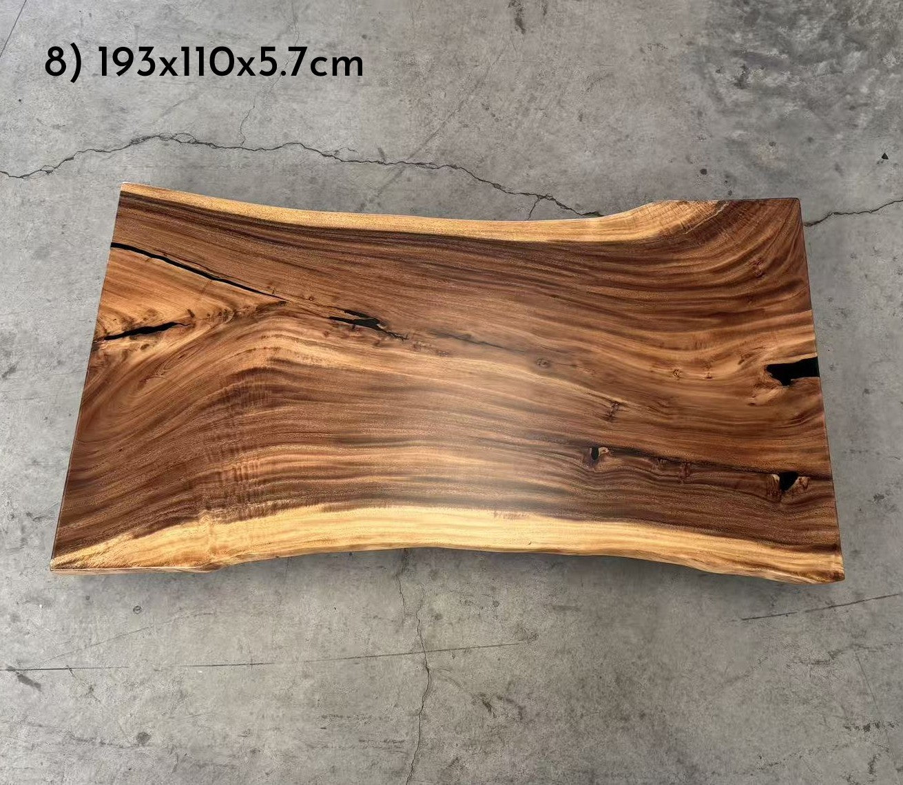 Table number 8 (193x110cm)